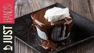 Milk Chocolate Souffl&eacute; | Akis Petretzikis