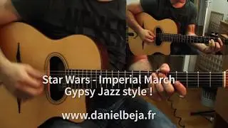 Star Wars Imperial March - Gypsy Jazz !