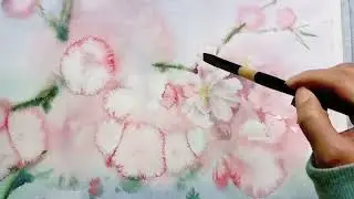 Watercolor Decryption | How to Use Coarse Salt for Texture Effects