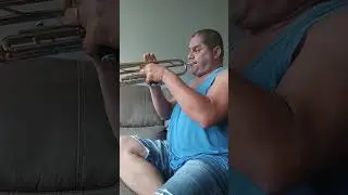 Making up stufffffffffff #trumpet #trumpetlovers #trumpetduets