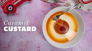 Простой карамельный пудинг-флан без яиц, приготовленный в микроволновке | Быстрый рецепт десерта ...