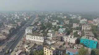 Winter Morning at Sherpur Upazila, Bogura | DJI Mini 5 Pro | EFTO
