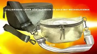 SALE Italienische Ledertaschen, Portemonnaie and Handytaschen 2024 Video