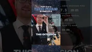 BackFocus Example Astro Camera