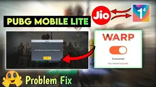 Server busy problem in pubg mobile lite | server busy problem in 1.1.1.1 vpn