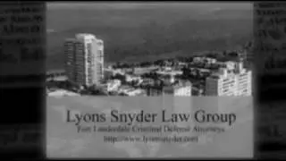 Fort Lauderdale Criminal Attorney