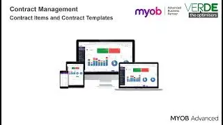 MYOB Advanced Training - Contracts - Items and Templates