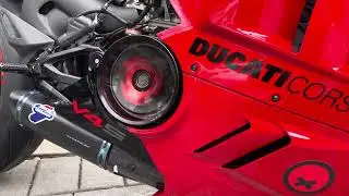 Rizoma Clear Clutch Cover ( Ducati Panigale V4S )