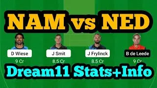 NAM vs NED Dream11|NAM vs NED Dream11 Prediction|NAM vs NED Dream11 Team|