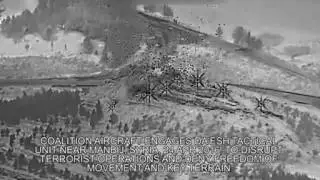 April 24 2016: Coalition aircraft engages Daesh tactical unit near Manbij, Syria