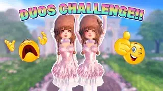 DUOS CHALLENGE: Одевайся так, чтобы впечатлить (Roblox)