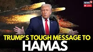 Trump's EXPLOSIVE Warning To Iran of Possible Strike, Urges Hamas to Disarm | Iran On FIRE | N18G
