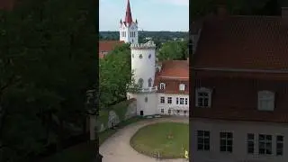 🇱🇻 Cēsis , Latvia 4K | Epic Drone Shorts Over the Medieval Castle