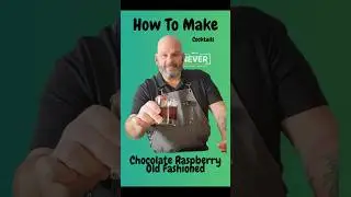 Chocolate Raspberry Old Fashioned | A Decadent Twist on a Classic Cocktail
