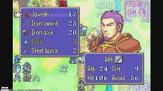 Ch24 Four Fanged Offensive! Hector Hard Mode Fire Emblem Blazing Sword!