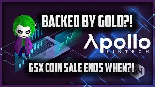 THE #1 GOLD BACKED COIN | GSX COIN SALE ENDS SOON | APOLLO FINTECH REVIEW