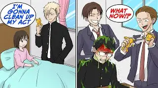I was pretending to be a nerd, but then... [Manga Dub]