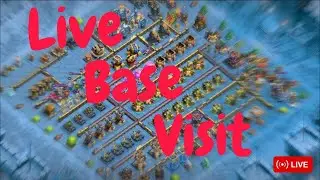 Live Base Visit In Clash Of Clans |