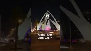 The Famous landmark &ldquo;Clock Tower&rdquo; in Deira, Dubai United Arab Emirates 🇦🇪 #dubai