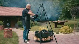 CookKing - Koken met een vuurschaal en driepoot