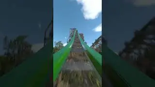 Tangled Twines but with a horizon-locked POV? Would you ride? #rollercoaster #coaster #nolimits2