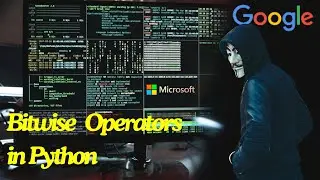 Python Bitwise operators | Right-shift, Left-shift, AND, OR, NOT, XOR | Python 🐍