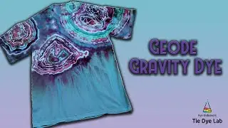 How To Tie Dye: Gravity Geode Ice Dye