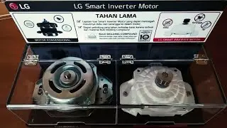LG SMART INVERTER MOTOR VS CONVENTIONAL MOTOR WASHING MACHINE TOP LOAD