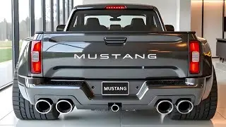 Пикап Ford Mustang 2026 года | Мощность маслкара сочетается с практичностью грузовика