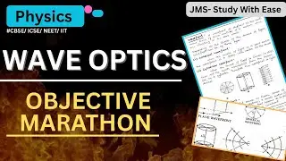 Wave Optics| Objective marathon| #education #physics #trending #cbse #youtube #trendingvideo