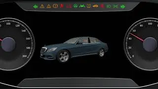 Car 3D Cluster Demo using Qt and QNX