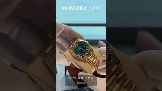 Rolex Day-Date 40 40mm 228238-0061 Green Roman Dial