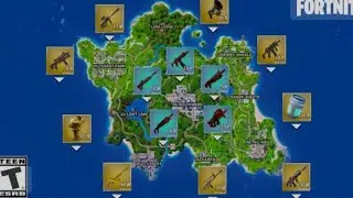 Trying to find exotics and mythic in fortnite reload!