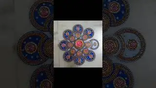 adjustable acrylic rangoli