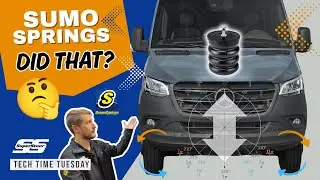 Front Sumo Springs on a Sprinter 3500 | Skip This and Destroy Your Tires