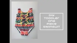 DIY [Beginner Sewing] Toddler One Piece Swimsuit