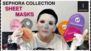 Sephora Sheet Masks - all of them at once