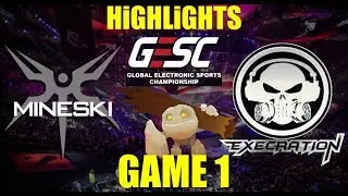 MINESKI vs EXECRATION - GESC E-Series JAKARTA, BO 3 - GAME 1 [ Highlights ]