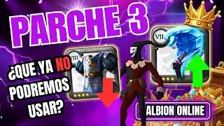 😱 Estos Buffs y Nerfs lo cambian TODO | Parche 3 Realm Divided Albion Online 2026