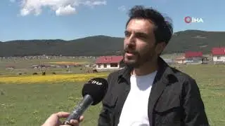 Havaların ısınmasıyla Benli Yaylası’na göç başladı