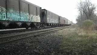 CSX 5440 Leads Mixed Freight - 1/08/2026