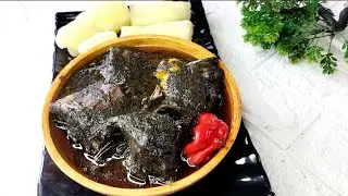 MBONGO TCHOBI RECIPE || DELICIOUS CAMEROON MBONGO|| BLACK STEW