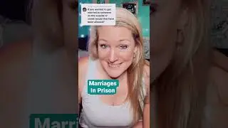 Marrying an inmate #inmate #marriage #prisonlove #prisonwife #marcimarie