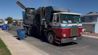 2 CR&R Garbage Trucks in Action! Part 5