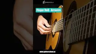 Spazialtechnik an der Gitarre - Die Finger Rolle 