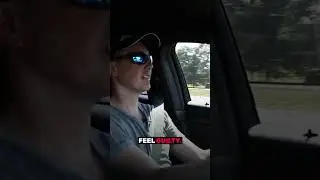 Siła jazdy fałszywym radiowozem #fake #fakecop #car
