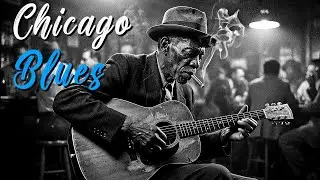 Late Hour Chicago Blues for Relaxing Mood | Midnight Blues Voice with Warm Slow Blues Feel