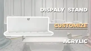 Acrylic cosmetic display stand holder for cosmetic