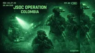 JSOC Operation Colombia | Special Forces Urban Warfare Night Raid Ambience | War Sounds 1 Hr Version