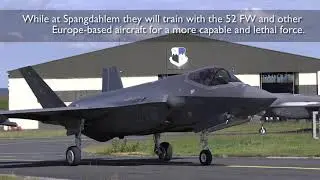 F-35A Lighting II's Arrive at Spangdahlem AB (2019) 🇺🇸